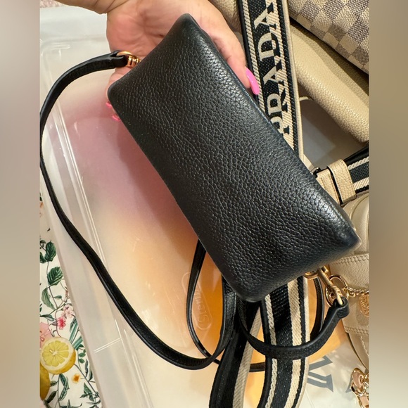 Tory Burch Perry Bombe Mini Bag Handbag  in Black - Picture 8 of 16